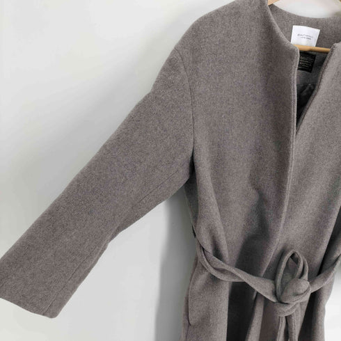 ビューティーアンドユースユナイテッドアローズ BEAUTY & YOUTH UNITED ARROWS 21AW MANTECOノーカラー ベルト ロング コート レディース import:S