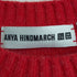 アニヤハインドマーチ ANYA HINDMARCH カシミヤクルーネックセーター レディース JPN:L