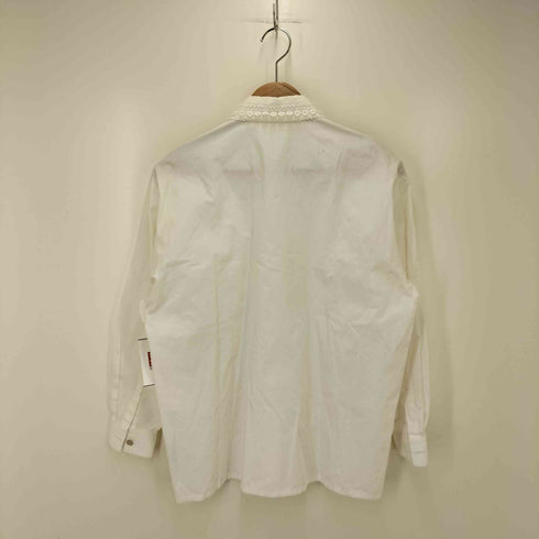 クレージュ courreges レース刺しゅう シャツ レディース 9R