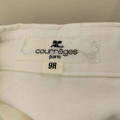 クレージュ courreges レース刺しゅう シャツ レディース 9R