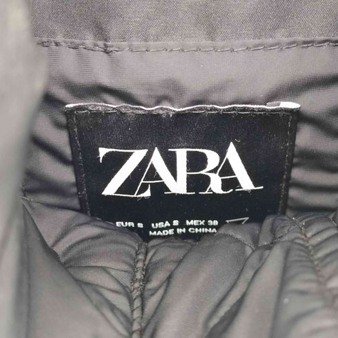 ザラ ZARA スタンドカラー パデット ジャケット メンズ import:S