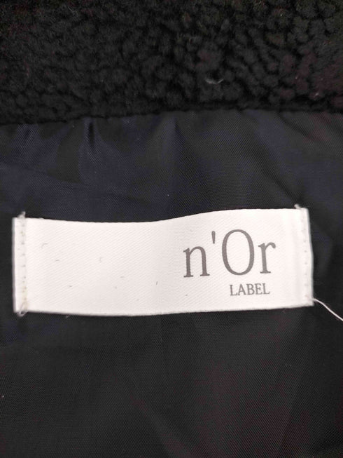 n'OrLABEL スタンドカラーボアブルゾン レディース JPN:2