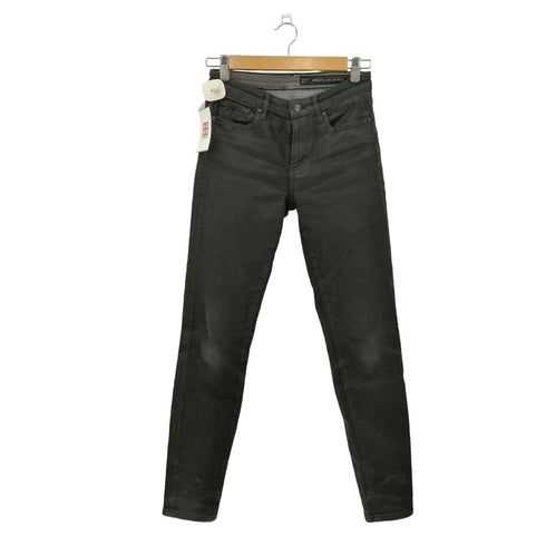 アルマーニエクスチェンジ ARMANI EXCHANGE スーパースキニーフィット ブラックデニムパンツ レディース 27