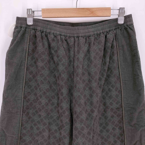 sab street my standard コーデュロイエンブロイダリーパンツ レディース 48