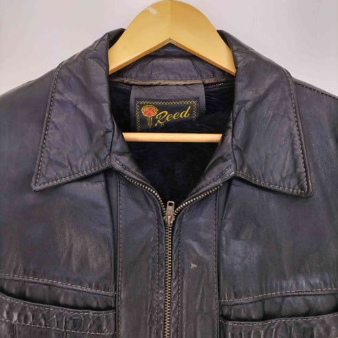 Reed sportswear 棒TALON ボアライナー付 レザージャケット メンズ