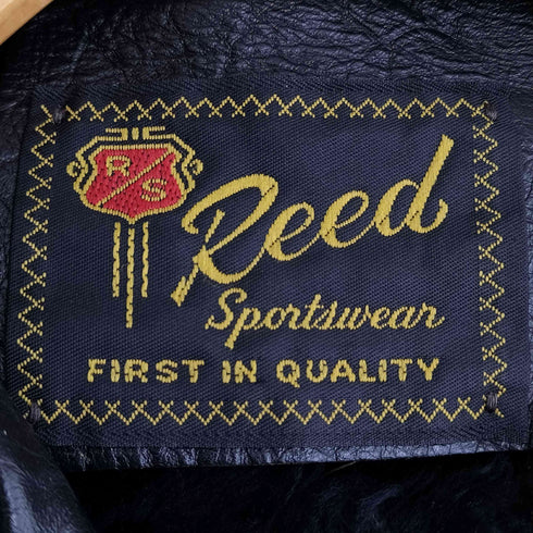 Reed sportswear 棒TALON ボアライナー付 レザージャケット メンズ