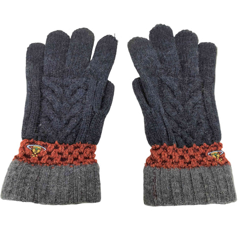 ヴィヴィアンウエストウッド Vivienne Westwood ロゴ刺繍 編み手袋 レディース