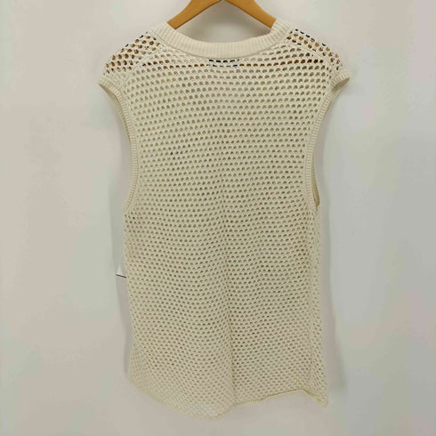 フレッドペリー FRED PERRY Lace Knitted V Neck Sleeveless Jumper レース ニット Vネック スリーブレス ジャンパー メンズ import:M