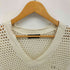 フレッドペリー FRED PERRY Lace Knitted V Neck Sleeveless Jumper レース ニット Vネック スリーブレス ジャンパー メンズ import:M