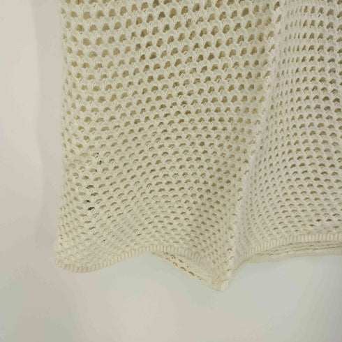 フレッドペリー FRED PERRY Lace Knitted V Neck Sleeveless Jumper レース ニット Vネック スリーブレス ジャンパー メンズ import:M