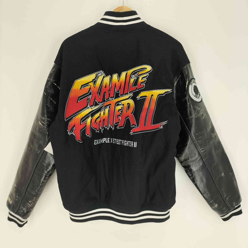イグザンプル EXAMPLE 23AW 別注 FIGHTER STADIUM JACKET ファイター スタジアム ジャケット スタジャン メンズ JPN:L