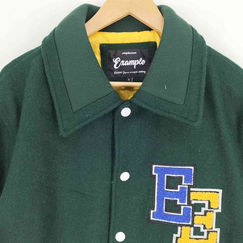 イグザンプル EXAMPLE 21AW WITH YOU MELTON STADIUM COAT ウィズユー メルトン スタジアム コート スタジャン メンズ JPN:L