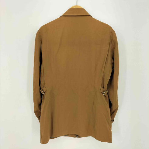 Fineh Sportswear 40-50s CONMARジップ ダブルジップ サイドアジャスター ギャバジン スイングトップ メンズ