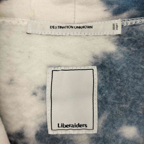 リベレイダース Liberaiders BE HERE NOW HOODIE タイダイ プリント パーカー メンズ import:L