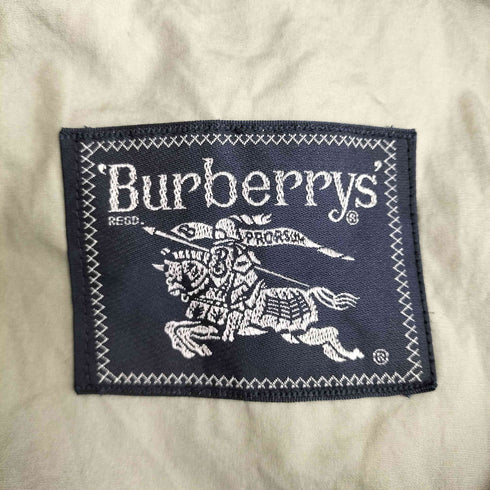 バーバリーズ BURBERRYS コットン100 比翼ステンカラーコート メンズ 160