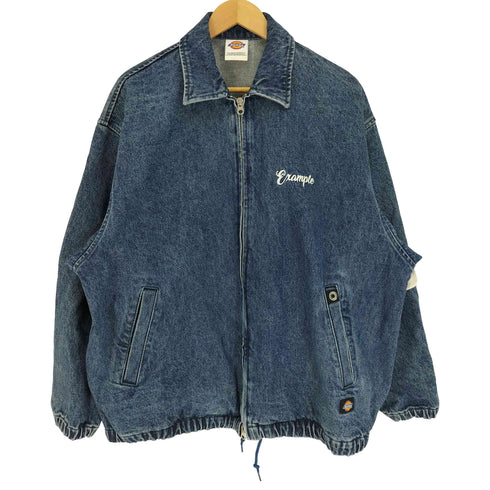 イグザンプル EXAMPLE 19AW WORK DENIM JACKET ジップアップ ワーク デニム ジャケット メンズ import:XL