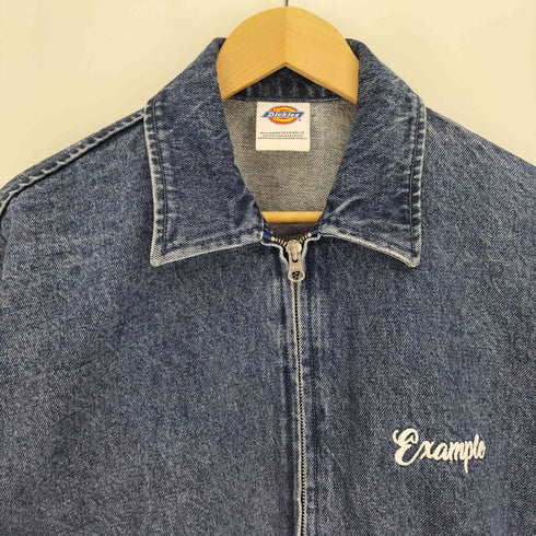 イグザンプル EXAMPLE 19AW WORK DENIM JACKET ジップアップ ワーク デニム ジャケット メンズ import:XL