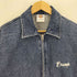 イグザンプル EXAMPLE 19AW WORK DENIM JACKET ジップアップ ワーク デニム ジャケット メンズ import:XL