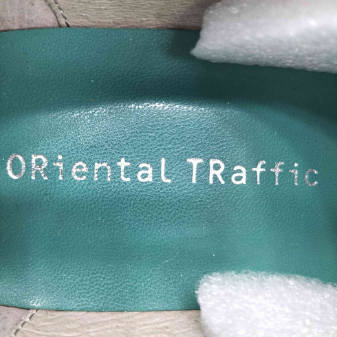 オリエンタルトラフィック ORiental TRaffic パイソン柄 フロントジップブーティー レディース JPN:S