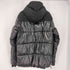 ザラ ZARA コントラスト パフジャケット シャイニー メンズ import:S