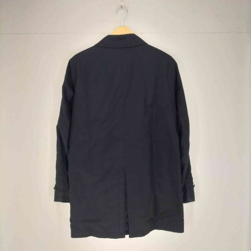 バーバリーブラックレーベル BURBERRY BLACK LABEL 裏地チェックステンカラーコート メンズ M