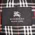 バーバリーブラックレーベル BURBERRY BLACK LABEL 裏地チェックステンカラーコート メンズ M