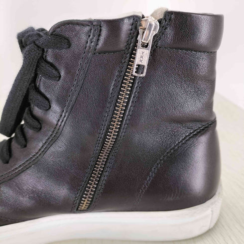 エーエムビー AmB レザーハイカットスニーカー メンズ 41