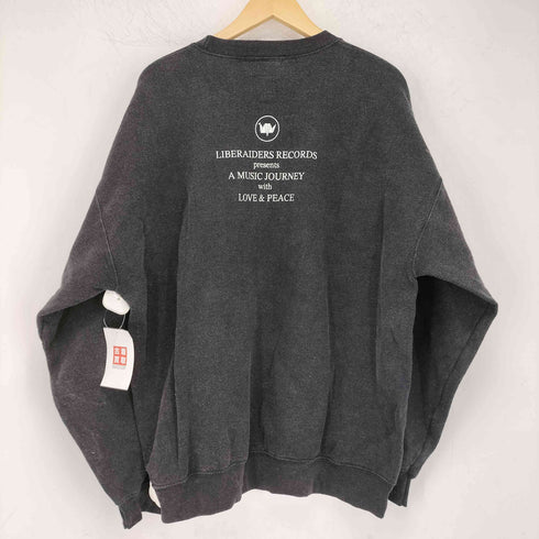 リベレイダース Liberaiders 24SS RECORDS CREWNECK メンズ import:L