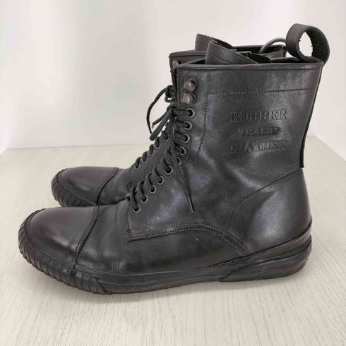 バルデセブンティセブン Varde77 RUBBER TRAMP LEATHER INFINITO LONG HOLE SNEAKER メンズ