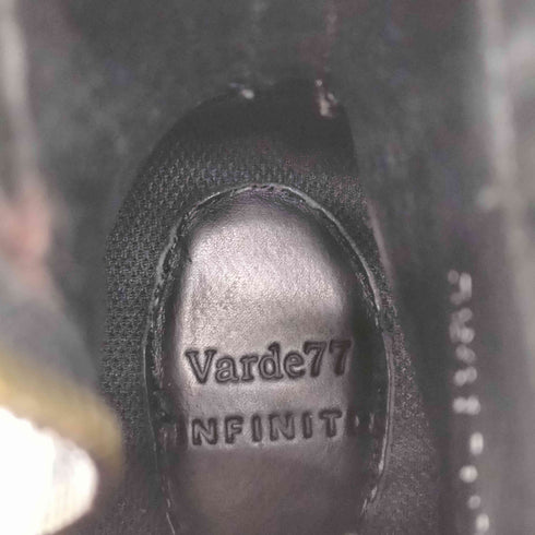 バルデセブンティセブン Varde77 RUBBER TRAMP LEATHER INFINITO LONG HOLE SNEAKER メンズ