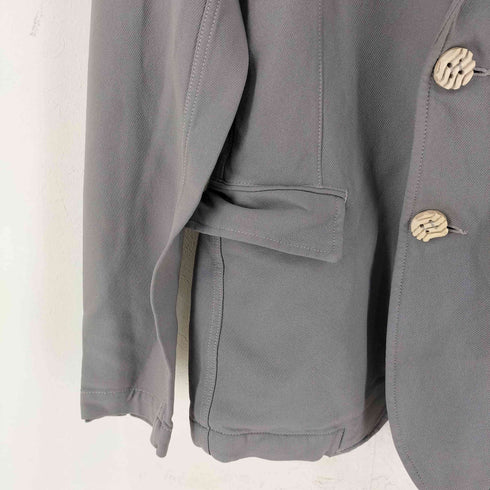 コムデギャルソンオムプリュス COMME des GARCONS HOMME PLUS AD2012 タイヤボタンポリ縮テーラードジャケット メンズ import:M