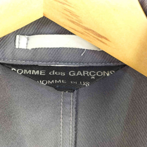 コムデギャルソンオムプリュス COMME des GARCONS HOMME PLUS AD2012 タイヤボタンポリ縮テーラードジャケット メンズ import:M