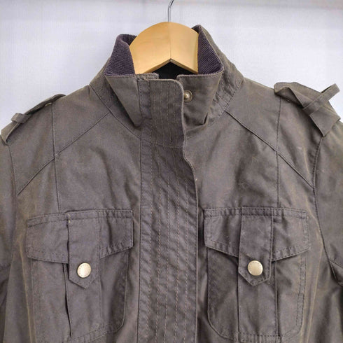 バブアー Barbour オイルドジャケット エポレット レディース UK:10