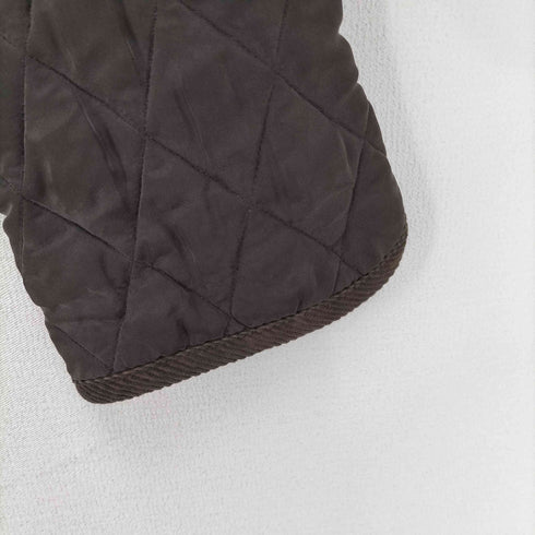 アクアスキュータム AQUASCUTUM LONDON 襟コーデュロイ キルティングジャケット レディース import:L