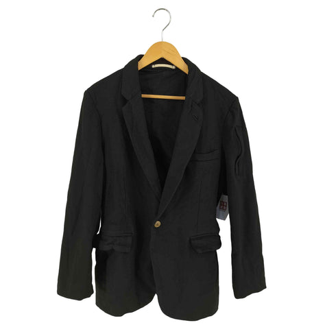 コムデギャルソンオムプリュス COMME des GARCONS HOMME PLUS AD2005 裏地メッシュ 1Bテーラードジャケット メンズ import:M