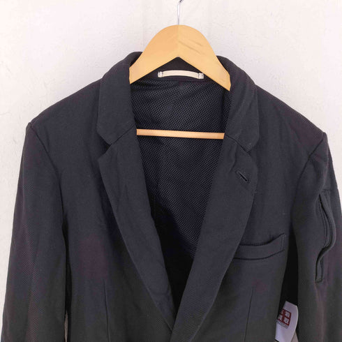 コムデギャルソンオムプリュス COMME des GARCONS HOMME PLUS AD2005 裏地メッシュ 1Bテーラードジャケット メンズ JPN:M
