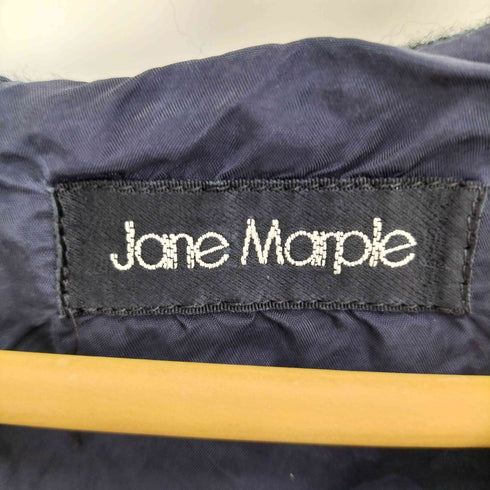 ジェーンマープル JANE MARPLE タータンチェック ノースリーブ ウール ワンピース レディース JPN:M