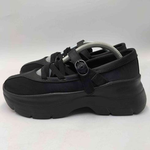 ザラ ZARA サテン ストラップ付き バレリーナ シューズ メリージェーン レディース 37