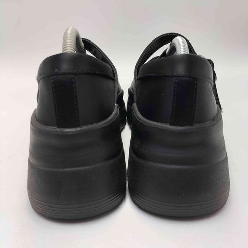 ザラ ZARA サテン ストラップ付き バレリーナ シューズ メリージェーン レディース 37