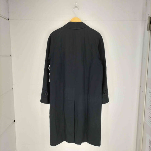 バーバリーロンドン BURBERRY LONDON MADE IN ENGLAND 裏地ノバチェック比翼ステンカラーコート メンズ 44