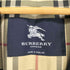 バーバリーロンドン BURBERRY LONDON MADE IN ENGLAND 裏地ノバチェック比翼ステンカラーコート メンズ 44