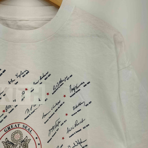 キス KITH 90s ゲリラヴィンテージシリーズ WASHINGTON D.C プリントTシャツ メンズ