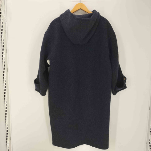 INDIBRAND I.N.D ウール 混紡 シャギー ダッフル コート レディース