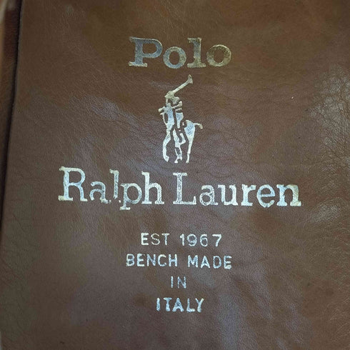 ポロラルフローレン POLO RALPH LAUREN イタリア製 編み込み モンクストラップシューズ メンズ US:9