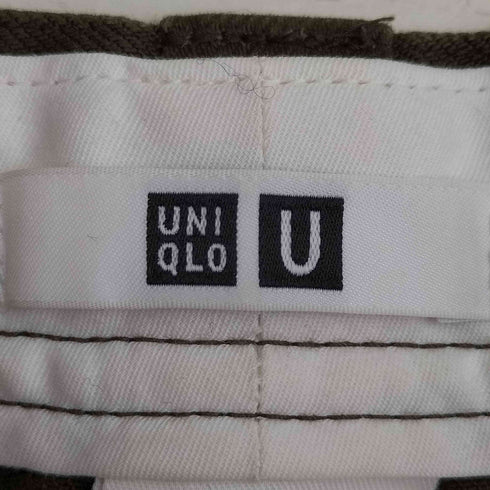ユニクロユー UNIQLO U 24aw ワイドフィットチノ メンズ ウエスト76