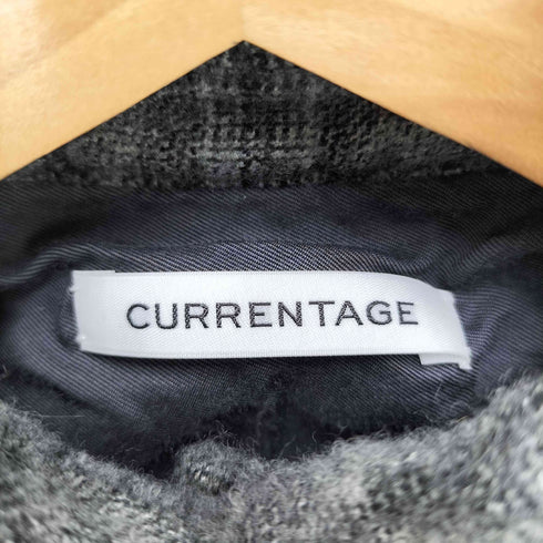 カレンテージ CURRENTAGE ロントポケットビッグシャツ オンブレチェック レディース