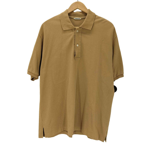 オーラリー AURALEE 23SS Super Fine Cotton Pique Big Polo スーパー ファイン コットン ピケ S/S ビック ポロ シャツ メンズ 5