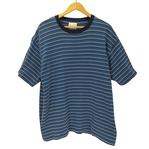 scair スケアー 23SS MULTI BORDER KNIT T-SHIRTS マルチボーダー ニット S/S Tシャツ メンズ 2
