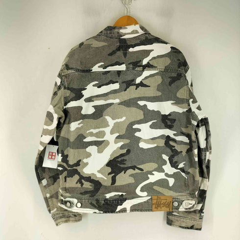 ステューシー Stussy CAMO ZIP WORK JAKET メンズ import:L