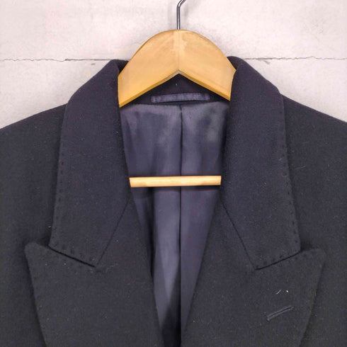 ZEE TRUST pure cashmere カシミヤ100ダブルチェスターコート メンズ A5